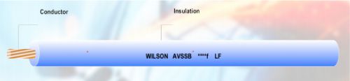 Gambar kabel otomotif merk Wilson AVSSBf