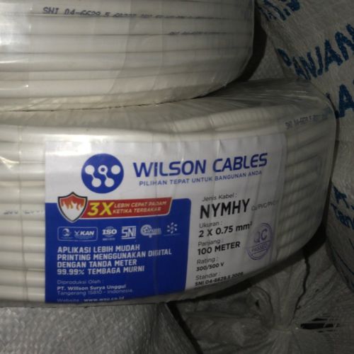 Gambar kabel instalasi merk Wilson NYMHY