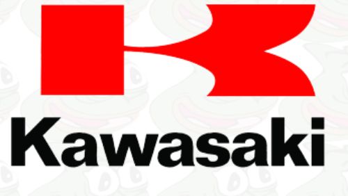 Gambar logo motor merk Kawasaki
