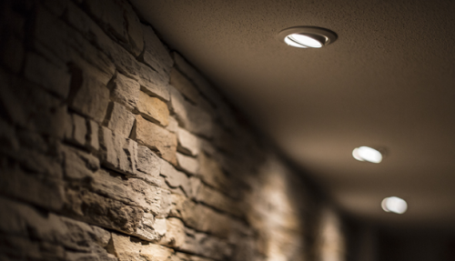 Gambar aplikasi lampu downlight yang bisa di atur