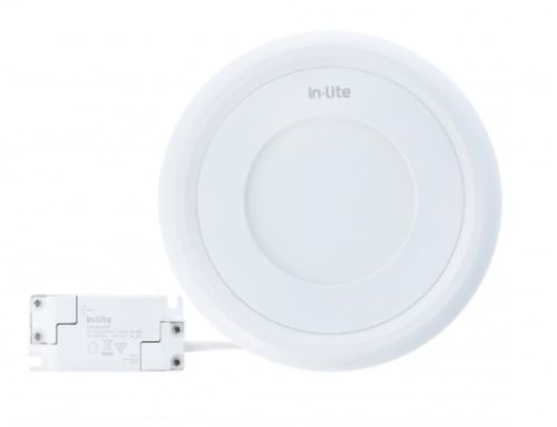 Gambar lampu panel downlight LED bulat merk In-Lite