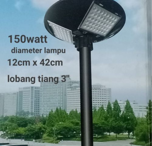 Gambar lampu jalan tenaga solar
