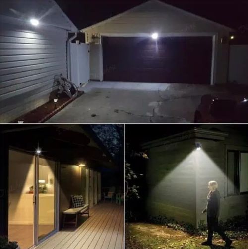 Gambar penggunaan lampu panel solar