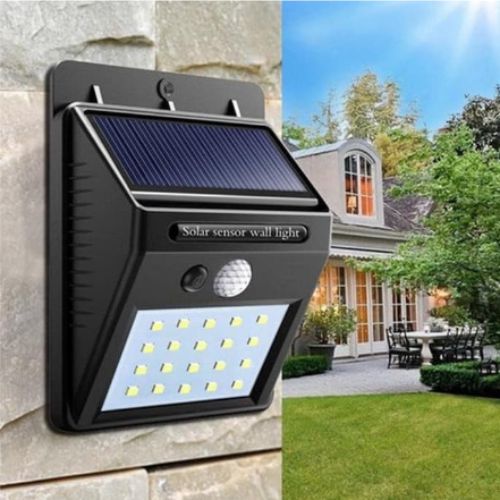 Gambar lampu panel tenaga matahari
