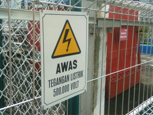 Gambar logo tegangan tinggi