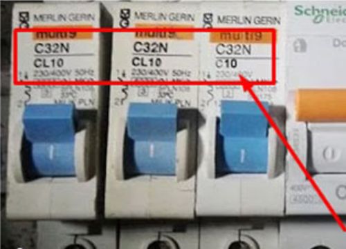 Gambar kode CL pada meteran