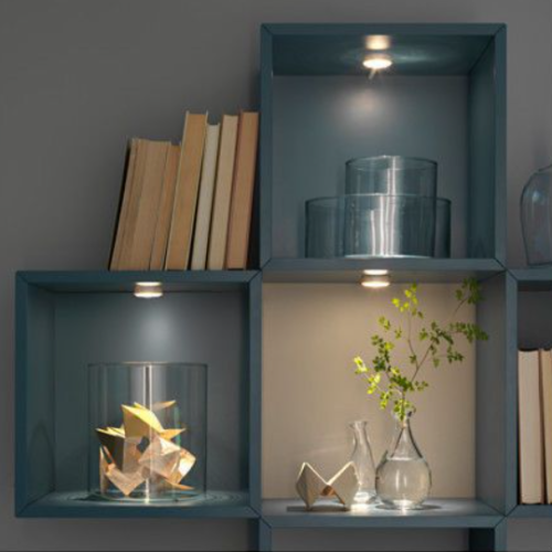 Gambar pemakaian lampu sorot IKEA ledberg