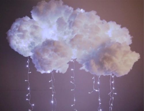 Lampu tidur unik berbentuk awan