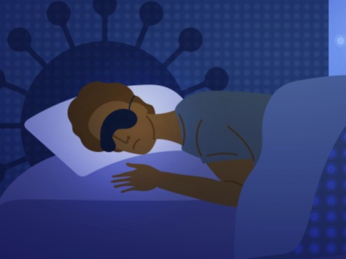 Tidur pulas pada malam hari