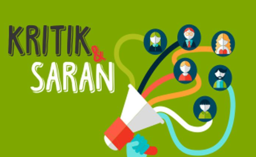 kritik dan saran