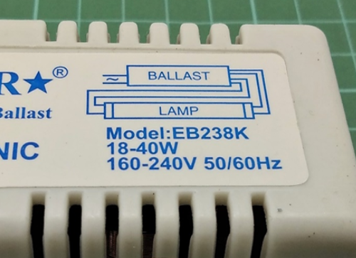 Gambar rangkaian pada ballast elektronik