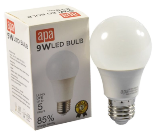Lampu bohlam merk APA
