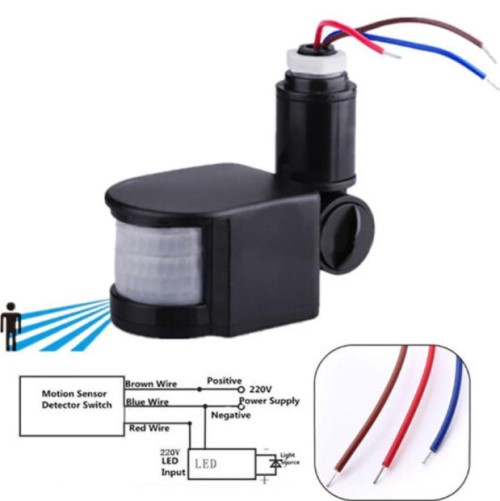 Saklar dengan Sensor Gerak