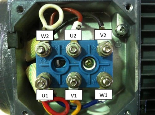 terminal pada motor 3 phase