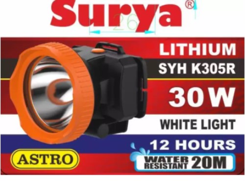 headlamp diving surya