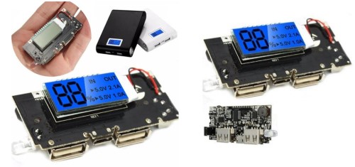 PCB kontrol untuk powerbank