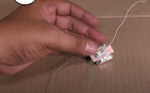 membuat dudukan lampu