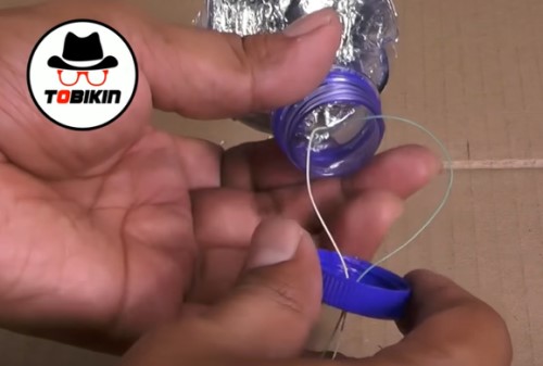 Membuat penutup dudukan lampu senter DIY