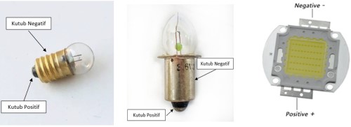 lampu untuk senter
