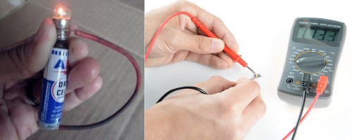 cara cek tegangan lampu