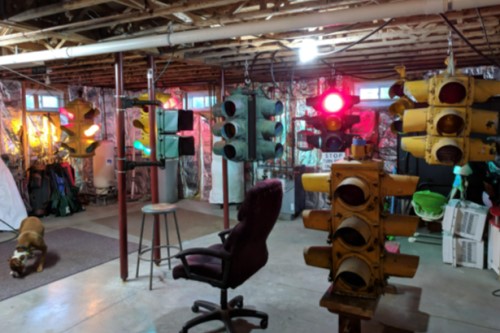 Koleksi lampu lalu lintas