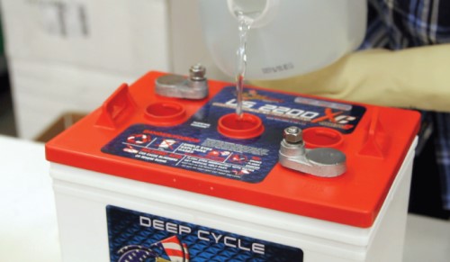 flooded lead acid battery