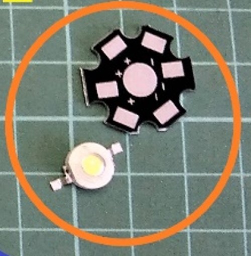 lampu LED untuk solar cell