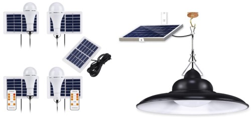 Lampu indoor solar cell