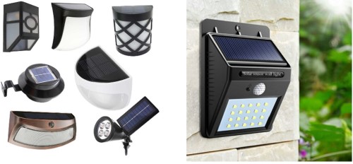 lampu dinding solar cell