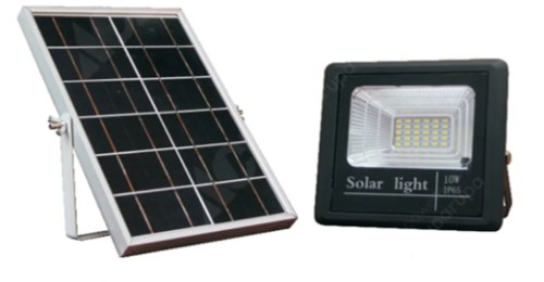 Lampu sorot solar cell krisbow