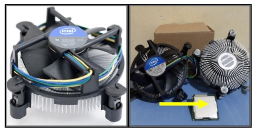 Heatsink untuk microprocessor komputer