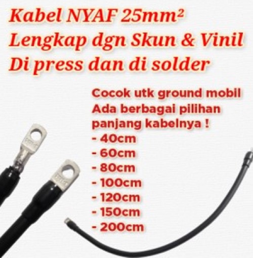 Contoh kabel grounding yang dijual di marketplace