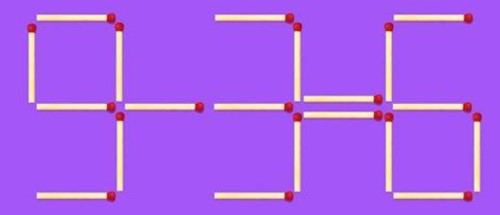 Matematika Korek Api