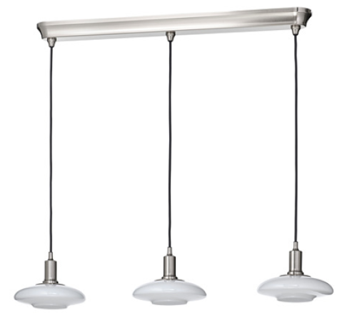 lampu gantung ikea tallbyn 3 lengan