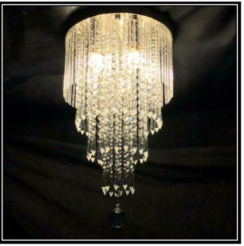 Lampu gantung kristal mewah