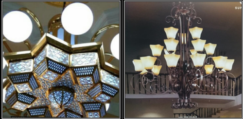 Lampu kuningan second