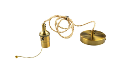 Saklar kabel dan fitting lampu gantung