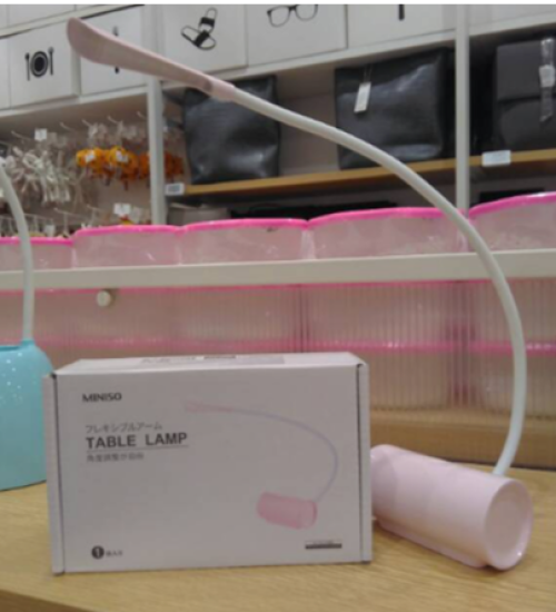 Lampu belajar miniso Pink