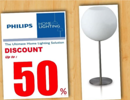 Lampu Meja Philips QDG304