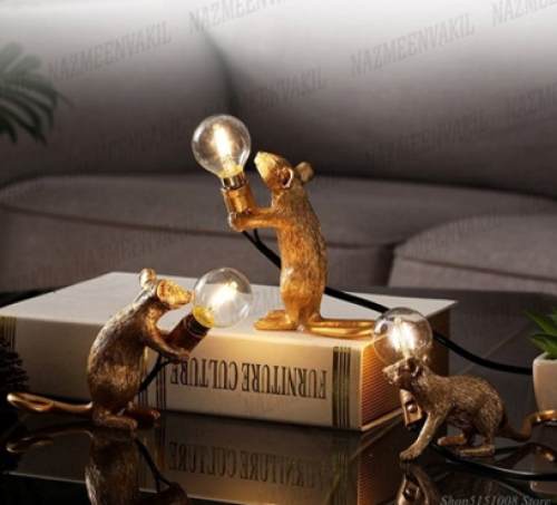 lampu belajar model tikus