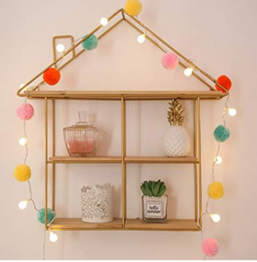 lampu tumblr dengan pompom