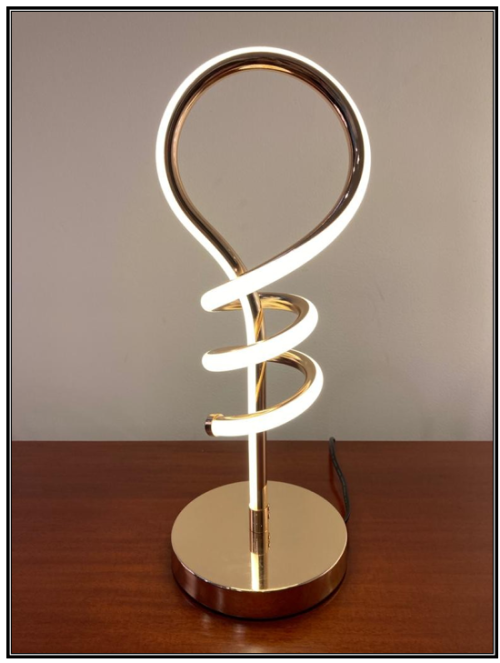 lampu meja futuristik