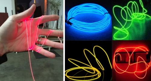 laser wire vs el wire
