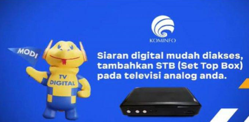 STB mengubah tv analog jadi digital