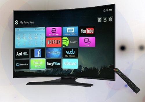 TV dengan STB android