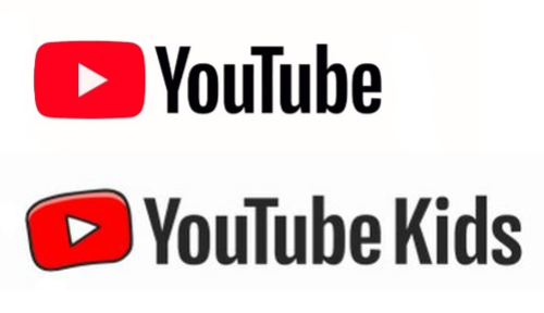 youtube and youtube kids logo