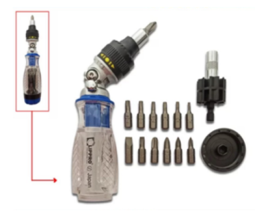 Lippro ratchet screwdriver 3 ways