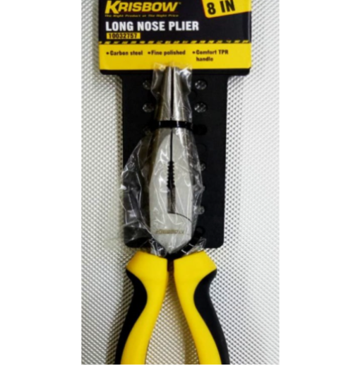 Krisbow long nose pliers 8"