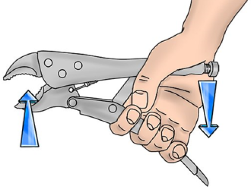 Mengunci locking pliers