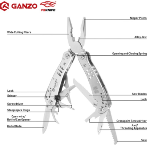 Ganzo multi tools pliers